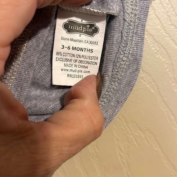 Mud pie ghost tee - Picture 4 of 5